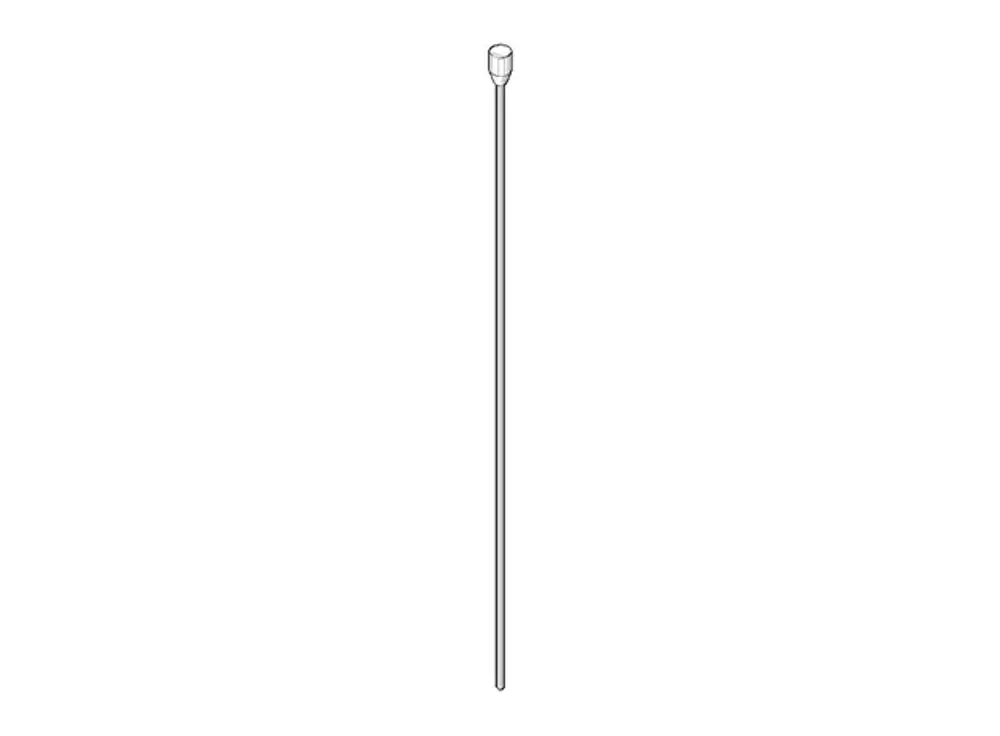 DORNBRACHT Zugstange für Ablaufgarnitur ERSATZTEILE 04202403180 7 x 410 x 32 mm Dark Platinum gebürstet, 04202403180-99 Galeriebild 1